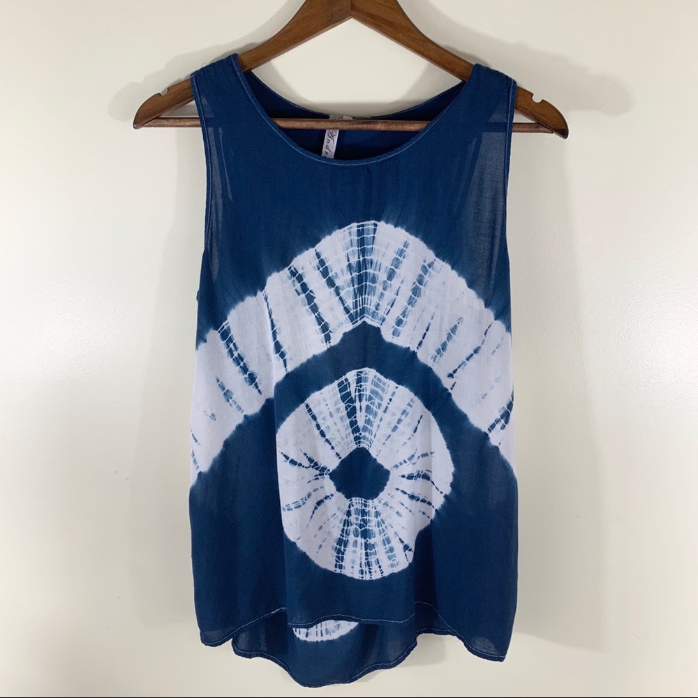 Andree Blue Tie Dye Tank🛍